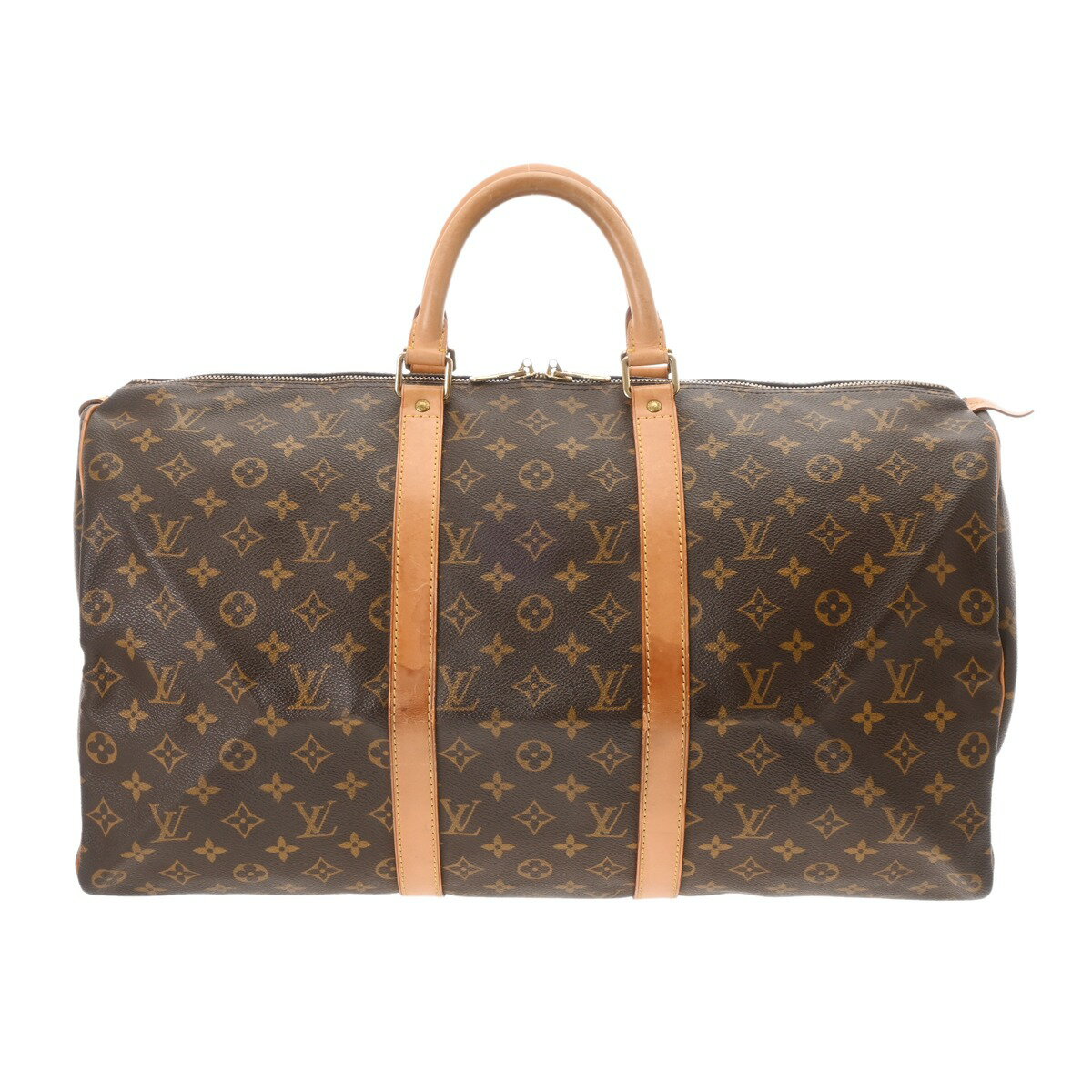 ルイ ヴィトン LOUIS VUITTON モノグラム キーポル 50 ブラウン M41426 モノグラムキャンバス ユニセックス ボストンバッグ ヴィトンバッグ バック ブランド 【ローン36回払い無金利】【中古】