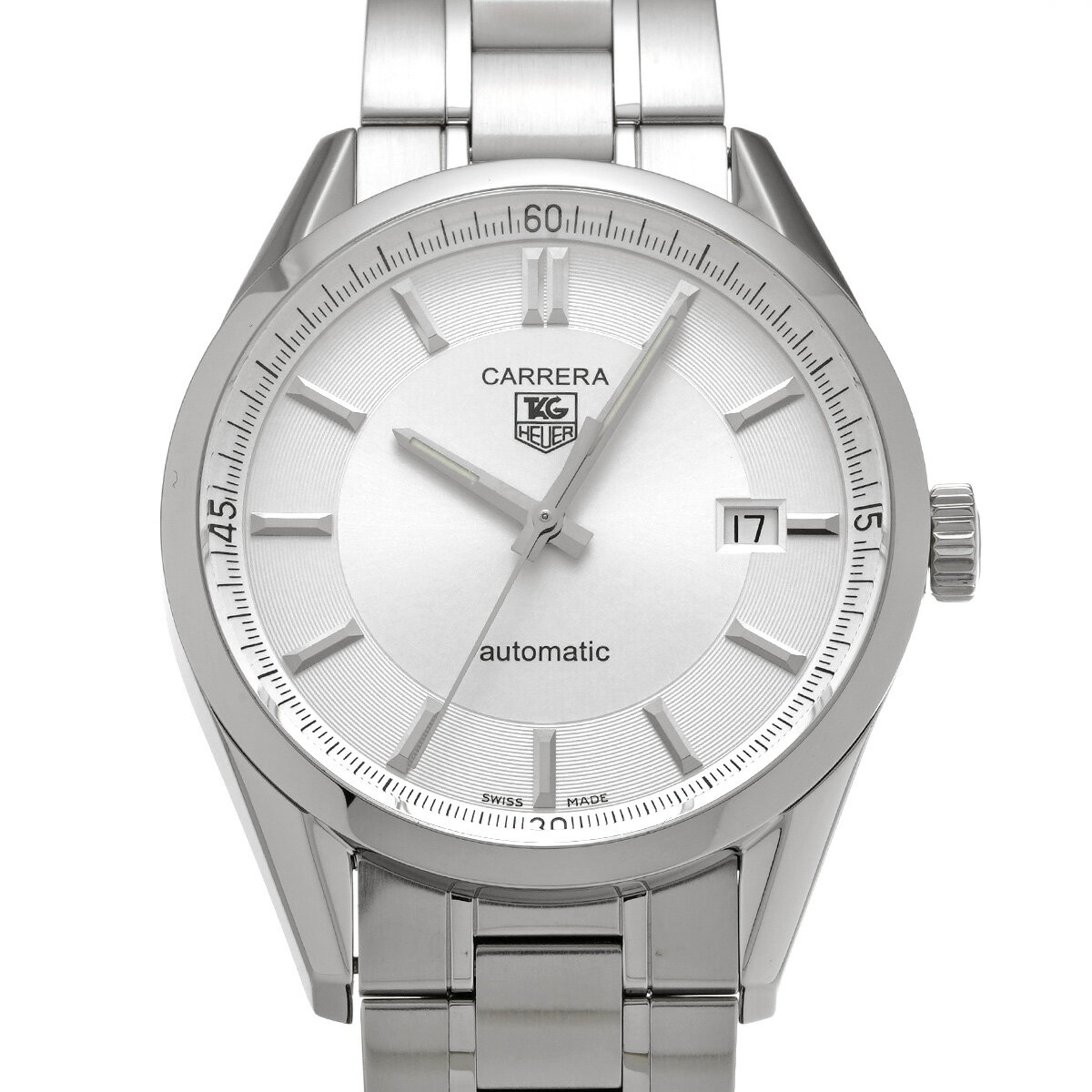 タグ ホイヤー TAG HEUER カレラ キャリバー5 WV211A.BA0787 シルバー メン ...