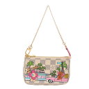 【7/1 ポイント2倍】ルイ ヴィトン LOUIS VUITTON ダミエアズール ミニポシェットアクセソワール ホワイト N60487 ダミエアズールキャンバ...