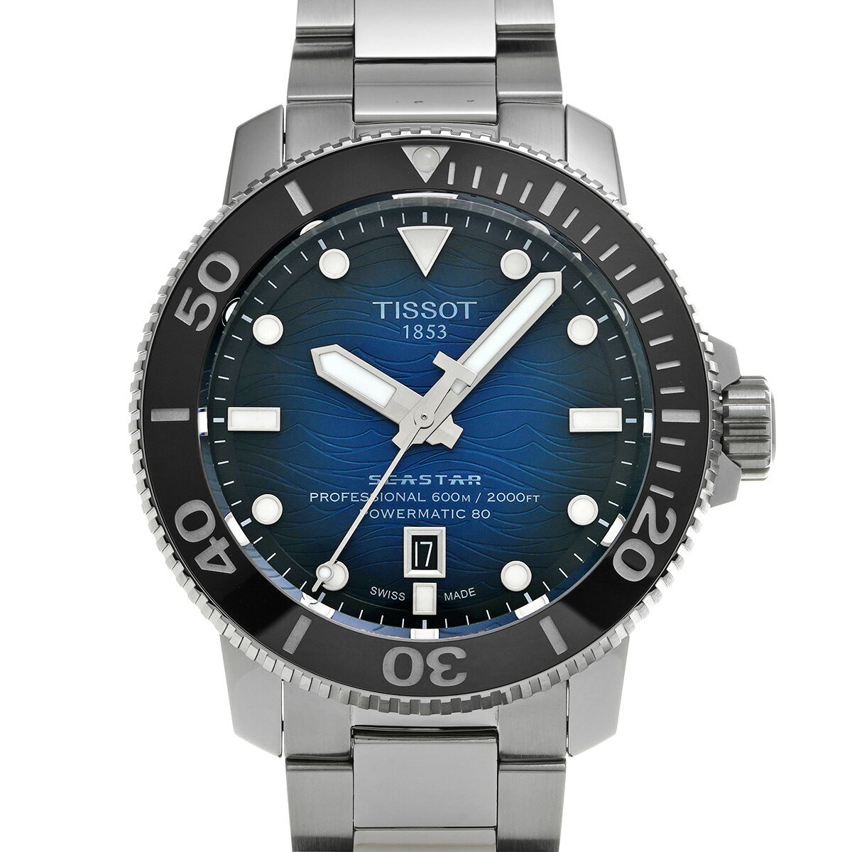 【〜7/11 最大3万円クーポン】ティソ TISSOT シースター 2000 プロフェッショナル T120.607.11.041.01 ブルー・グラデーション メンズ 腕時計 ティソ 時計 高級腕時計 ブランド 【ローン36回払い無金利】【中古】