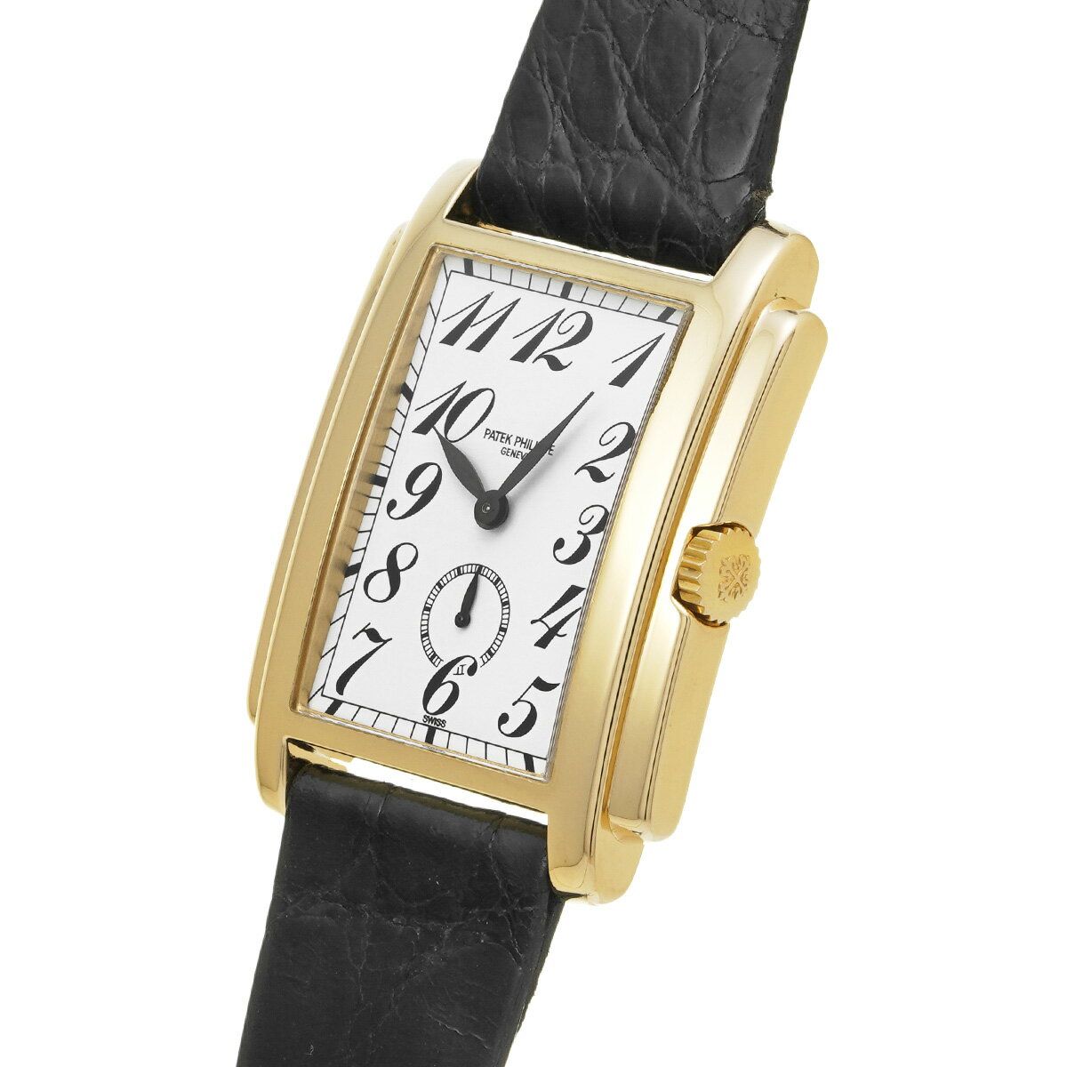 パテック フィリップ PATEK PHILIPPE ゴンドーロ 5024J-001 ホワイト メンズ 腕時計 パテック フィリップ 時計 高級腕時計 ブランド 【ローン36回払い無金利】【中古】