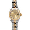 ロレックス ROLEX デイトジャスト 69173G W番(1996年頃製造) シャンパン/ダイヤモンド レディース 腕時計 ロレックス 時計 高級腕時計 ブラ...