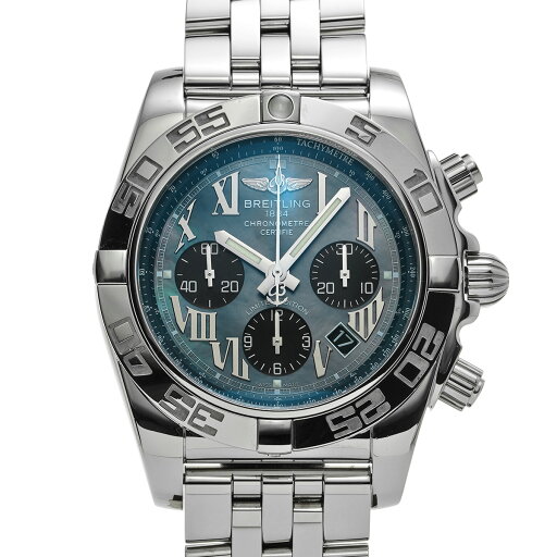 ブライトリング BREITLING クロノマット 44 MOP 日本限定 AB01111A/BG64 ブルーシェル/ブラック メンズ 腕時計 ブライトリング 時計 高級腕時計 ブランド 【ローン36回払い無金利】【中古】 ブライトリング BREITLING クロノマット 44 MOP 日本限定 AB01111A/BG64 ブルーシェル/ブラック メンズ 腕時計 ブライトリング 時計 高級腕時計 ブランド 【ローン36回払い無金利】【中古】