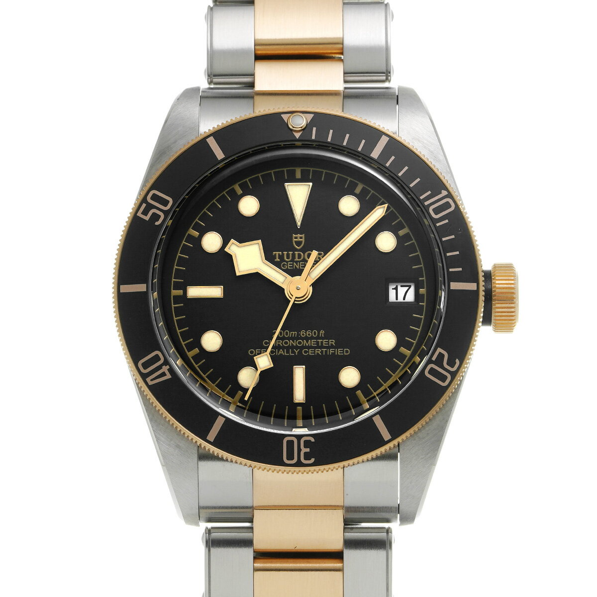 【〜7/11 最大3万円クーポン】チューダー / チュードル TUDOR ヘリテージ ブラックベイ S&G 79733N ブラック メンズ 腕時計 チューダー / チュードル 時計 高級腕時計 ブランド 【ローン36回払い無金利】【中古】