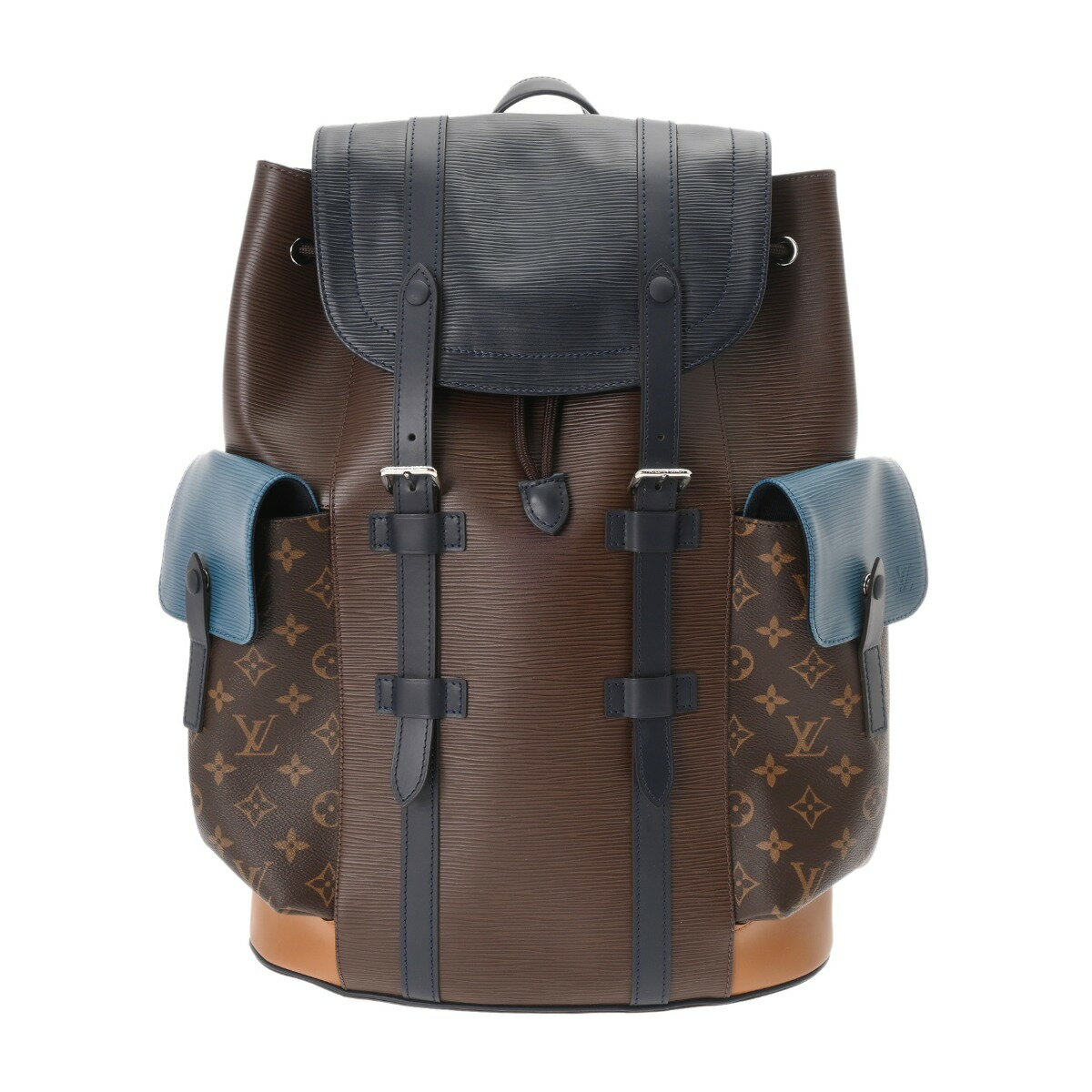 ルイ ヴィトン LOUIS VUITTON モノグラム/エピ クリストファー PM ブラウン/ブルー系 M51458 モノグラムキャンバス/レザー メンズ リュック・デイパック ヴィトンバッグ バック ブランド 【ローン36回払い無金利】【中古】のサムネイル