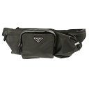 【~9/24 最大3万円クーポン】プラダ PRADA カーキ ナイロン ユニセックス ボディバッグ プラダ ボディバッグ バック ブランド 【ローン36回払い無金利】【中古】