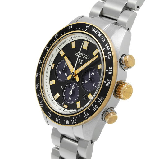 【〜7/11 最大3万円クーポン】セイコー SEIKO プロスペックス スピードタイマー ソーラークロノグラフ SBDL113 ブラック/ホワイト メンズ 腕時計 セイコー 時計 高級腕時計 ブランド 【ローン36回払い無金利】【中古】