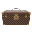 ルイ ヴィトン LOUIS VUITTON ダミエ ボワット ブテイユ SPオーダー コスメケース エベヌ ダミエキャンバス レディース トランク ヴィトンバッ...