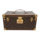 【〜7/11 最大3万円クーポン】ルイ ヴィトン LOUIS VUITTON モノグラム ポワット プティユ 化粧ケース ブラウン M21822 モノグラムキャ...