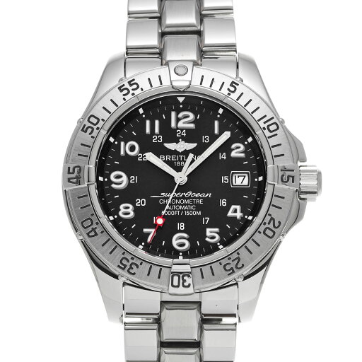【〜7/26 最大3万円クーポン】ブライトリング BREITLING スーパーオーシャン スチールフィッシュ A183B39PFA ブラック メンズ 腕時計 ブライトリング 時計 高級腕時計 ブランド 【ローン36回払い無金利】【中古】 【〜7/26 最大3万円クーポン】ブライトリング BREITLING スーパーオーシャン スチールフィッシュ A183B39PFA ブラック メンズ 腕時計 ブライトリング 時計 高級腕時計 ブランド 【ローン36回払い無金利】【中古】