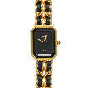 シャネル CHANEL プルミエール M H0001 ブラック レディース 腕時計 シャネル 時計 高級腕時計 ブランド 【ローン36回払い無金利】【中古】