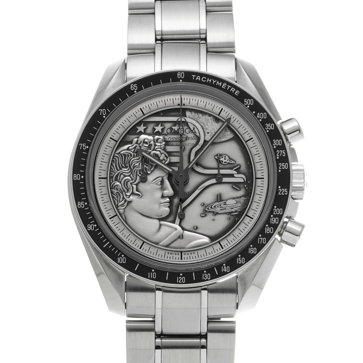 オメガ OMEGA スピードマスター アポロ17号 40th 311.30.42.30.99.002 シルバー メンズ 腕時計 オメガ 時計 高級腕時計 ブランド 【ローン36回払い無金利】【中古】