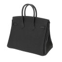 【〜7/11 最大3万円クーポン】エルメス HERMES バーキン 25 ブラック トゴ レディース ハンドバッグ エルメス バッグ バック ブランド 【ローン...