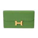 【〜7/11 最大3万円クーポン】エルメス HERMES コンスタンス ロングトゥーゴー ヴェールユッカ ヴォーエプソン レディース 長財布 エルメス 財布 ブ...