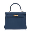【〜7/11 最大3万円クーポン】エルメス HERMES ケリー 25 内縫い ブルータイ トゴ レディース 2WAYバッグ エルメス バッグ バック ブランド...