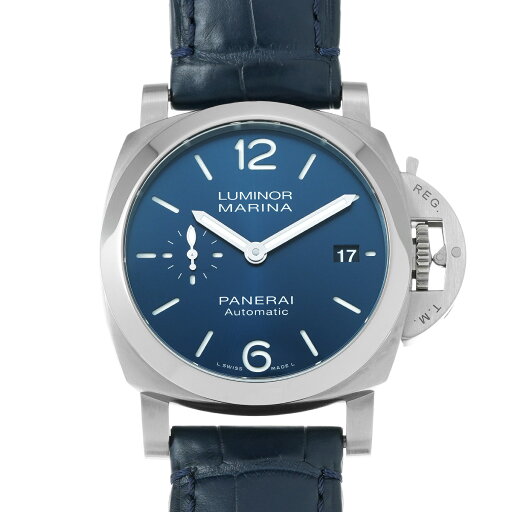パネライ PANERAI ルミノールマリーナ クアランタ PAM01370 Y番(2022年製造) ブルー メンズ 腕時計 パネライ 時計 高級腕時計 ブランド 【ローン36回払い無金利】【中古】 パネライ PANERAI ルミノールマリーナ クアランタ PAM01370 Y番(2022年製造) ブルー メンズ 腕時計 パネライ 時計 高級腕時計 ブランド 【ローン36回払い無金利】【中古】