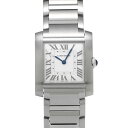 カルティエ CARTIER タンク フランセーズ MM WSTA0074 シルバー ユニセックス 腕時計 カルティエ 時計 高級腕時計 ブランド 【ローン36回払い無金利】【中古】