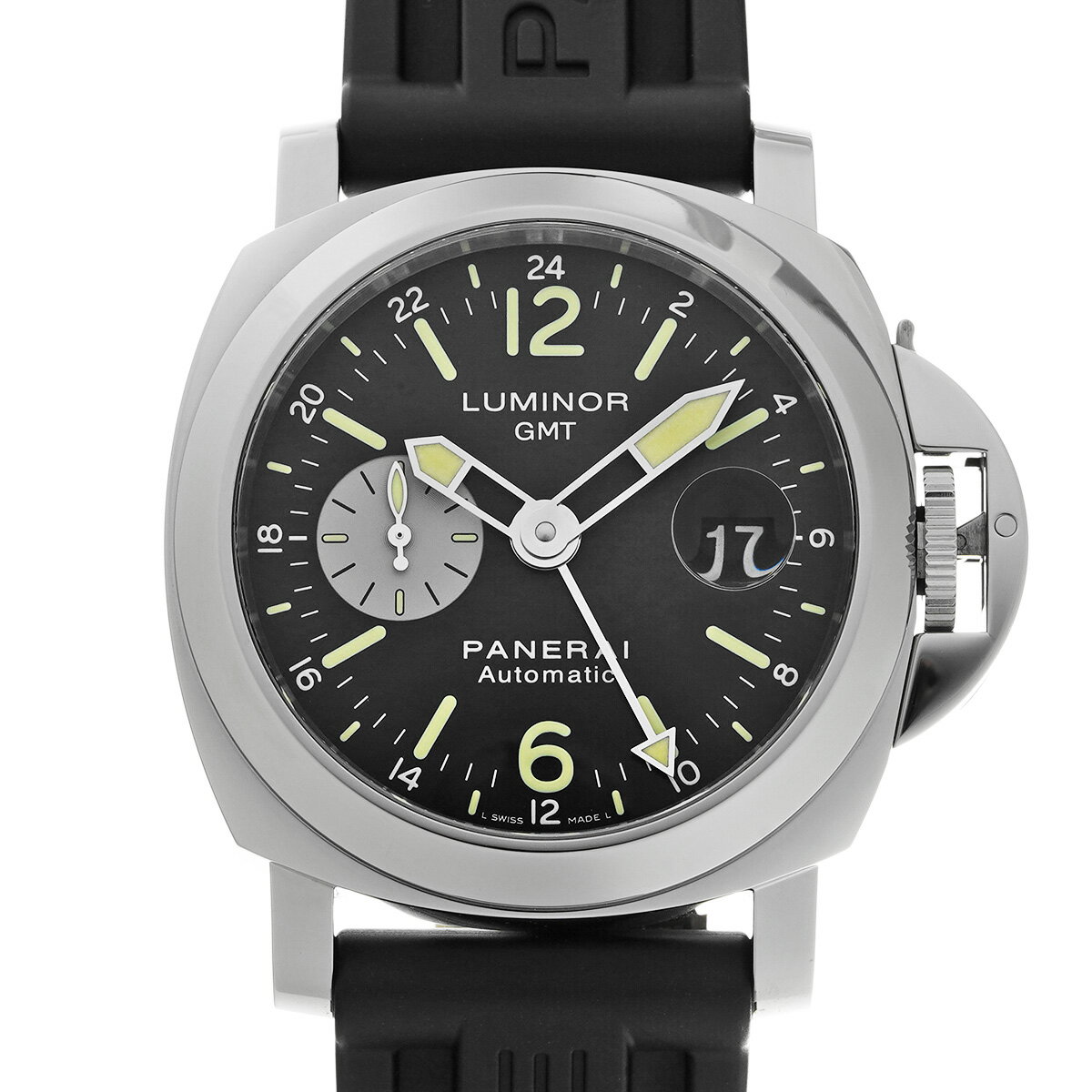 パネライ PANERAI ルミノール GMT PAM00088 S番(2016年頃製造) ブラック/ ...