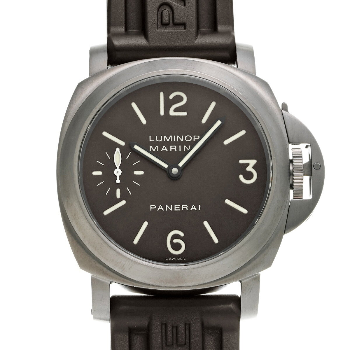 パネライ PANERAI ルミノールマリーナ PAM00061 D番(2001年頃製造) ブラック  ...