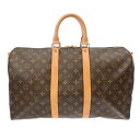 ルイ ヴィトン LOUIS VUITTON モノグラム キーポル バンドリエール 45 ブラウン M41418 モノグラムキャンバス ユニセックス ボストンバッグ ヴィトンバッグ バック ブランド 【ローン36回払い無金利】【中古】