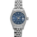 ロレックス ROLEX デイトジャスト 69174 U番(1997年頃製造) ブルー レディース 腕時計 ロレックス 時計 高級腕時計 ブランド 【ローン36回払い無金利】【中古】