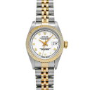 ロレックス ROLEX デイトジャスト 69173 S番(1993年頃製造) ホワイト レディース 腕時計 ロレックス 時計 高級腕時計 ブランド 【ローン36...