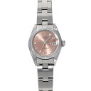 ロレックス ROLEX オイスターパーペチュアル デイト 79190 F番(2004年頃製造) ピンク レディース 腕時計 ロレックス 時計 高級腕時計 ブランド 【ローン36回払い無金利】【中古】