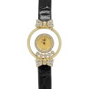 【~7/11 最大3万円クーポン】ショパール Chopard ハッピーダイヤモンド リボン 20/5335 ホワイト レディース 腕時計 ショパール 時計 高級腕時計 ブランド 【ローン36回払い無金利】【中古】