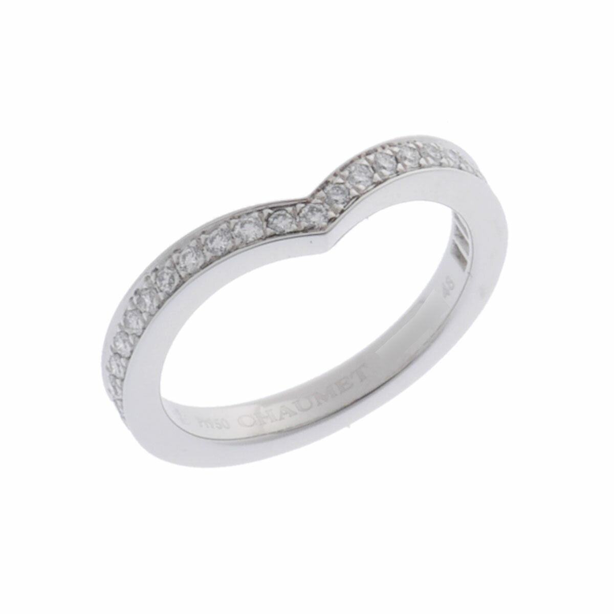 ショーメ Chaumet ジョセフィーヌエグレット リング #48 082554-048 Pt950プラチナ ダイヤモンド レディース リング・指輪 ショーメ 【ローン36回払い無金利】【中古】のサムネイル