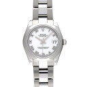 ロレックス ROLEX デイトジャスト 178240 M番(2008年頃製造) ホワイト ユニセックス 腕時計 ロレックス 時計 高級腕時計 ブランド 【ローン36回払い無金利】【中古】