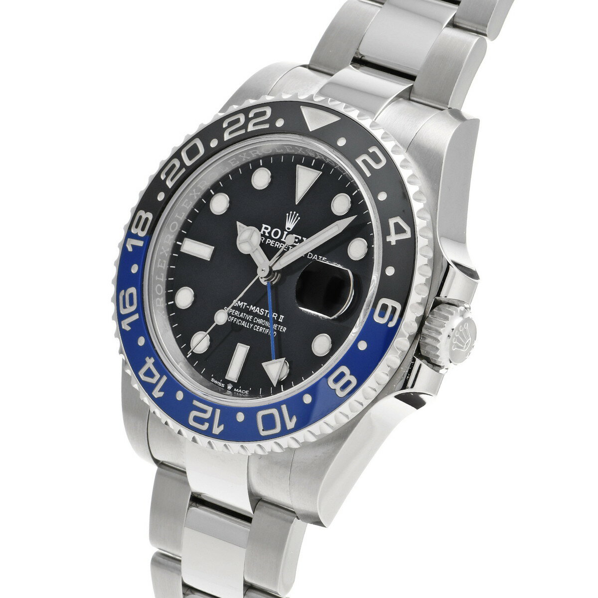 【〜11/27 最大3万円クーポン】ロレックス ROLEX GMTマスター II 126710BLNR ブラック メンズ 腕時計 ロレックス 時計 高級腕時計 ブランド 【ローン48回払い無金利】【中古】