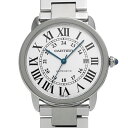 カルティエ CARTIER ロンドソロ ドゥ カルティエ 42mm W6701011 シルバー メンズ 腕時計 カルティエ 時計 高級腕時計 ブランド 【ローン36回払い無金利】【中古】