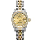 ロレックス ROLEX デイトジャスト 69173G S番(1994年頃製造) シャンパン/ダイヤモンド レディース 腕時計 ロレックス 時計 高級腕時計 ブランド 【ローン36回払い無金利】【中古】