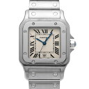 カルティエ CARTIER サントスガルベ LM W20060D6 シルバー レディース 腕時計 カルティエ 時計 高級腕時計 ブランド 【ローン36回払い無金利】【中古】