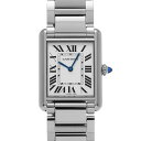 カルティエ CARTIER タンク マスト LM WSTA0052 シルバー メンズ 腕時計 カルティエ 時計 高級腕時計 ブランド 【ローン36回払い無金利】【中古】
