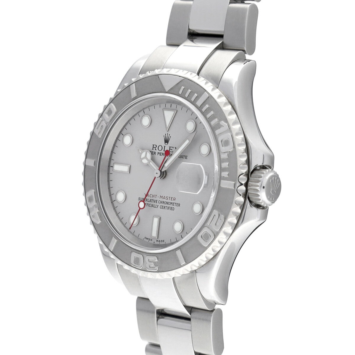 【〜11/11 最大3万円クーポン】ロレックス ROLEX ヨットマスター ロレジウム 16622 D番(2005年頃製造) グレー メンズ 腕時計 ロレックス 時計 高級腕時計 ブランド 【ローン48回払い無金利】【中古】