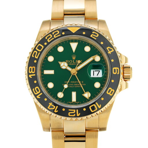 ロレックス ROLEX GMTマスターII 116718LN M番(2007年頃製造) グリーン メンズ 腕時計 ロレックス 時計 高級腕時計 ブランド 【ローン36回払い無金利】【中古】 ロレックス ROLEX GMTマスターII 116718LN M番(2007年頃製造) グリーン メンズ 腕時計 ロレックス 時計 高級腕時計 ブランド 【ローン36回払い無金利】【中古】