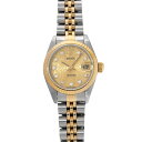ロレックス ROLEX デイトジャスト 69173G T番(1997年頃製造) シャンパンコンピュータ/ダイヤモンド レディース 腕時計 ロレックス 時計 高級...