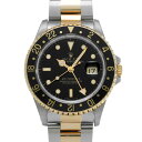 ロレックス ROLEX GMTマスターII 16713 N番(1992年頃製造) ブラック メンズ 腕時計 ロレックス 時計 高級腕時計 ブランド 【ローン36...