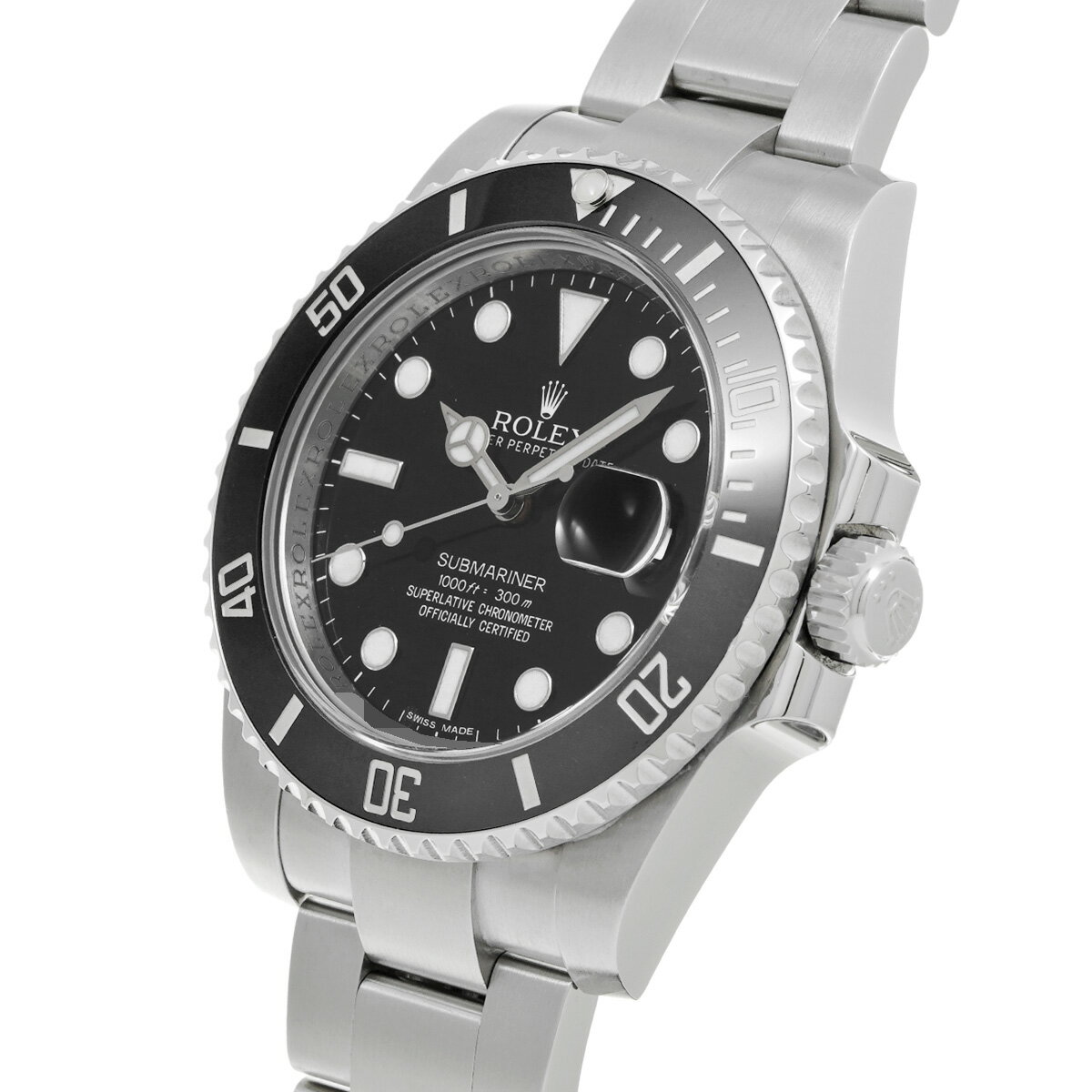 ロレックス ROLEX サブマリーナ デイト 116610LN ランダムシリアル ブラック メンズ 腕時計 ロレックス 時計 高級腕時計 ブランド 【ローン36回払い無金利】【中古】