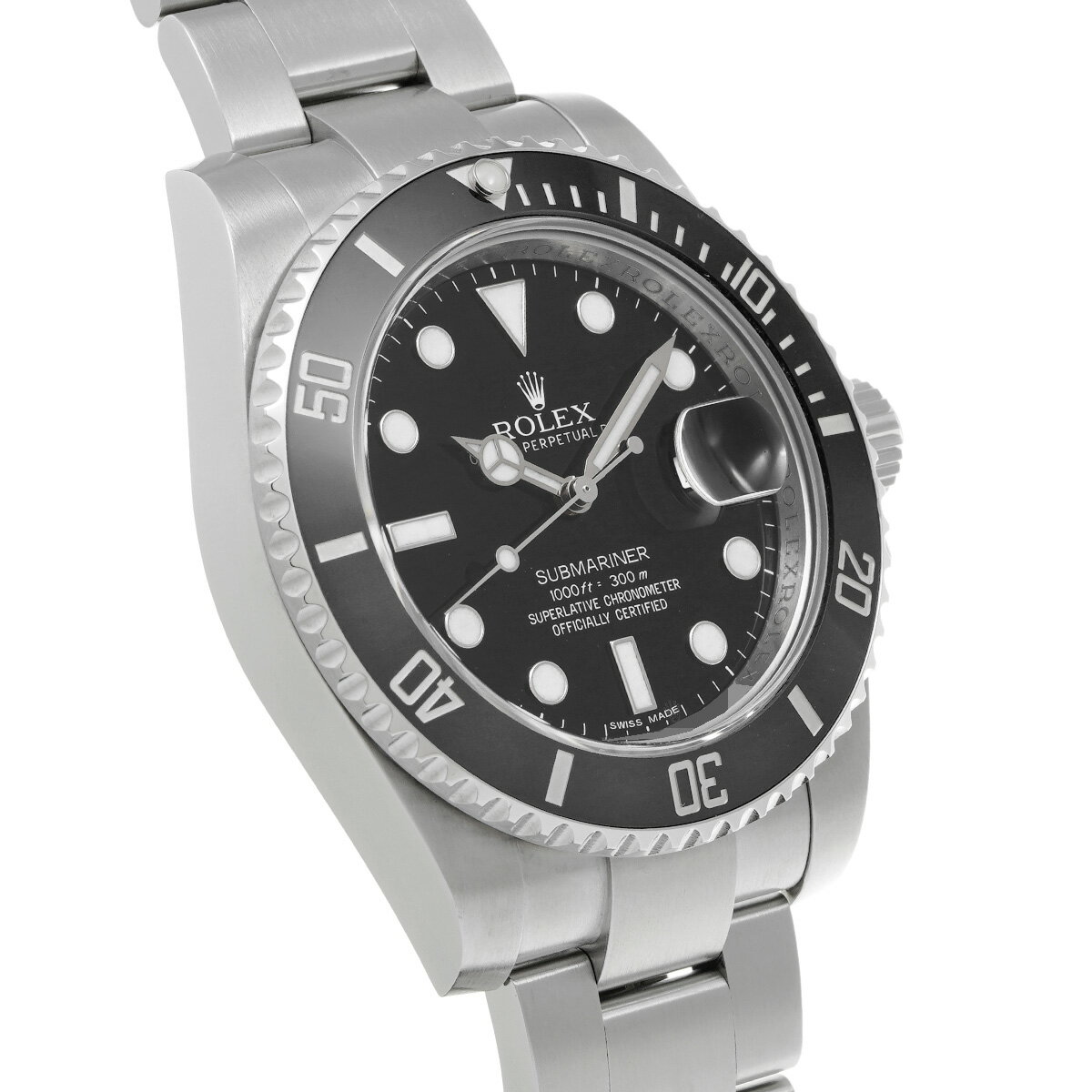 ロレックス ROLEX サブマリーナ デイト 116610LN ランダムシリアル ブラック メンズ 腕時計 ロレックス 時計 高級腕時計 ブランド 【ローン36回払い無金利】【中古】