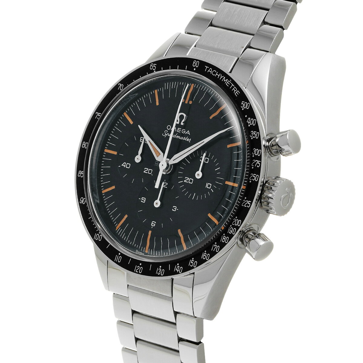 【〜8/11 最大3万円クーポン】オメガ OMEGA スピードマスター ファースト オメガ イン スペース コーアクシャル マスター クロノメーター 310.30.40.50.06.001 グレーブルー メンズ 腕時計 オメガ 時計 高級腕時計 ブランド 【ローン36回払い無金利】【中古】