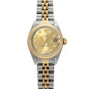 ロレックス ROLEX デイトジャスト 69173G U番(1997年頃製造) シャンパン/ダイヤモンド レディース 腕時計 ロレックス 時計 高級腕時計 ブラ...