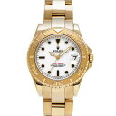 ロレックス ROLEX ヨットマスター 34 168628 A番(1998年頃製造) ホワイト ユニセックス 腕時計 ロレックス 時計 高級腕時計 ブランド 【ローン36回払い無金利】【中古】