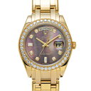 ロレックス ROLEX デイデイト パールマスター 18948 ランダムシリアル ブラックシェル/ダイヤモンド メンズ 腕時計 ロレックス 時計 高級腕時計 ブ...