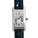 カルティエ CARTIER タンク アメリカン SM WSTA0043 シルバー レディース 腕時計 カルティエ 時計 高級腕時計 ブランド 【ローン36回払い無金利】【中古】(2)