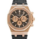 オーデマ ピゲ AUDEMARS PIGUET ロイヤルオーク クロノグラフ 26331OR.OO.D821CR.01 ブラウン/ピンクゴールド メンズ 腕時計...