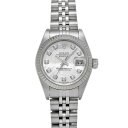 ロレックス ROLEX デイトジャスト 79174NG F番(2004年頃製造) ホワイトシェル/ダイヤモンド レディース 腕時計 ロレックス 時計 高級腕時計 ブランド 【ローン36回払い無金利】【中古】