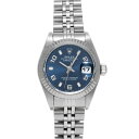ロレックス ROLEX デイトジャスト 69174 A番(1999年頃製造) ブルー レディース 腕時計 ロレックス 時計 高級腕時計 ブランド 【ローン36回...