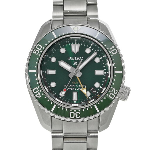 【〜8/11 最大3万円クーポン】セイコー SEIKO プロスペックス ダイバースキューバ 1968 メカニカルダイバーズ 現代デザイン GMT SBEJ009 グリーン メンズ 腕時計 セイコー 時計 高級腕時計 ブランド 【ローン36回払い無金利】【中古】 【〜8/11 最大3万円クーポン】セイコー SEIKO プロスペックス ダイバースキューバ 1968 メカニカルダイバーズ 現代デザイン GMT SBEJ009 グリーン メンズ 腕時計 セイコー 時計 高級腕時計 ブランド 【ローン36回払い無金利】【中古】
